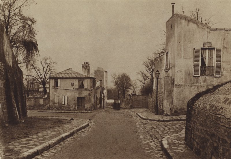 Cortot Street and Abreuvoir Street by (after) French Photographer