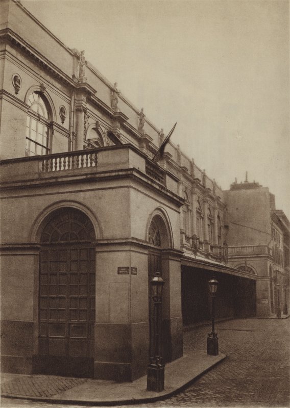 The Old Opera on Le Peletier Street by (after) French Photographer