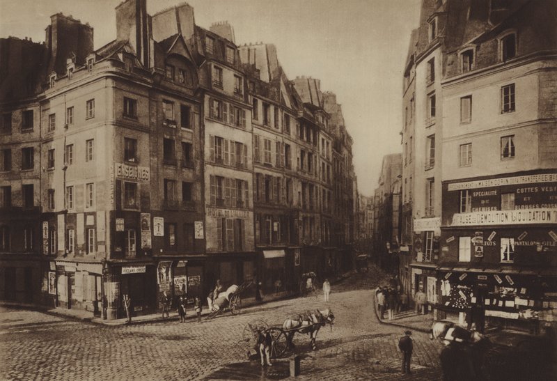 The old place Maubert by (after) French Photographer