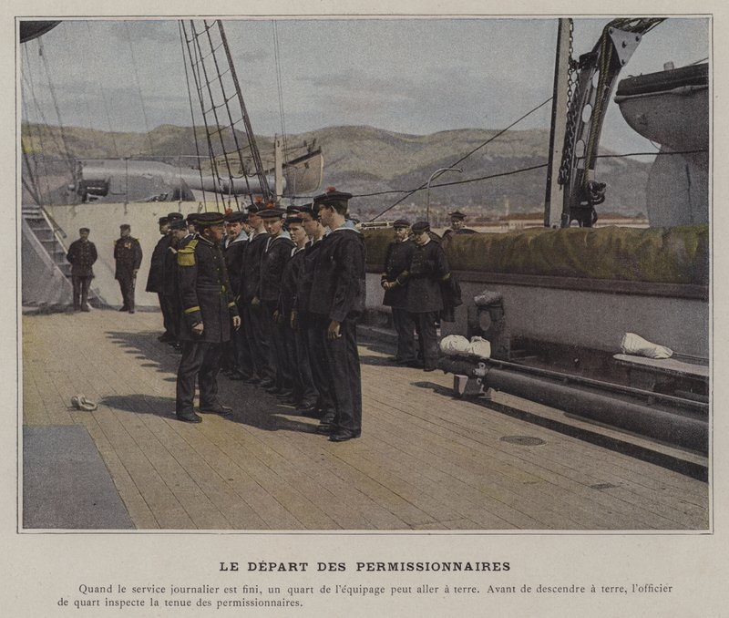 Departure of the Leave-Takers by (after) French Photographer