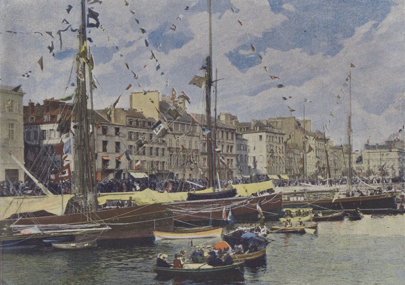Le Havre, Basins on a Festival Day by (after) French Photographer