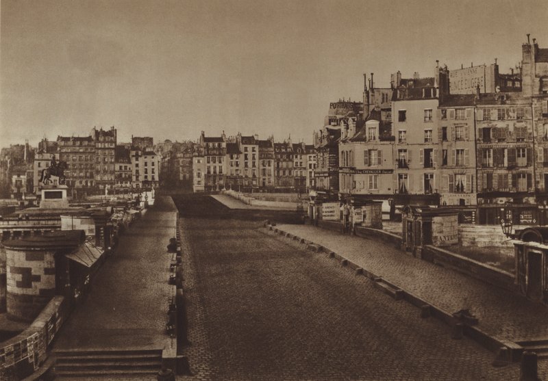 The Pont-Neuf in 1852 by (after) French Photographer