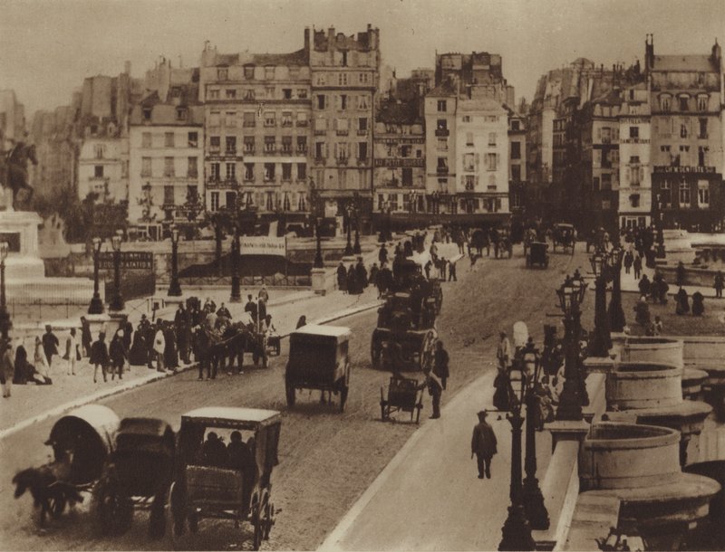 The Pont-Neuf, towards the north by (after) French Photographer