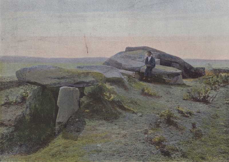 The Dolmen of Mane-Lud, Locmariaquer by (after) French Photographer