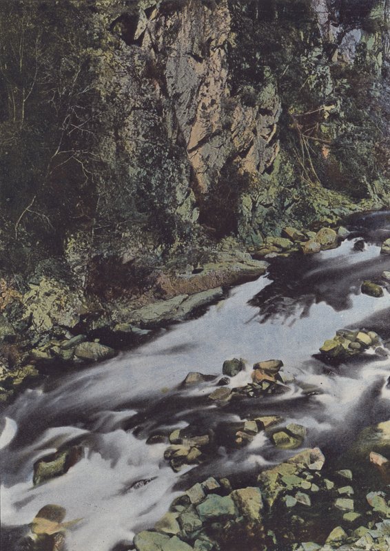 The Gorges of the Cere at Lamativie by (after) French Photographer