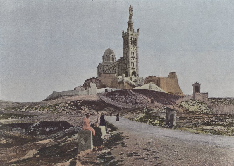 Marseille, Notre-Dame de la Garde by (after) French Photographer