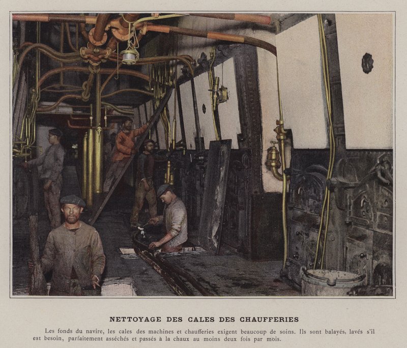 Cleaning the Boiler Rooms by (after) French Photographer