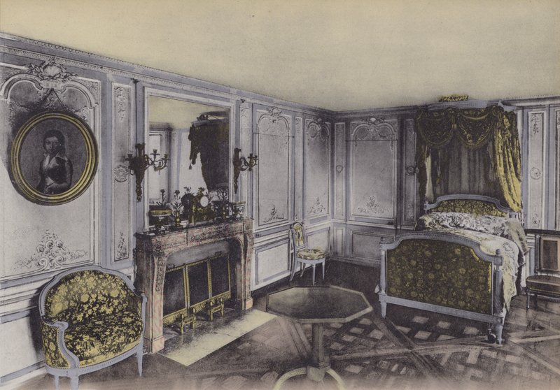 Little Trianon, Marie-Antoinette Bedroom by (after) French Photographer
