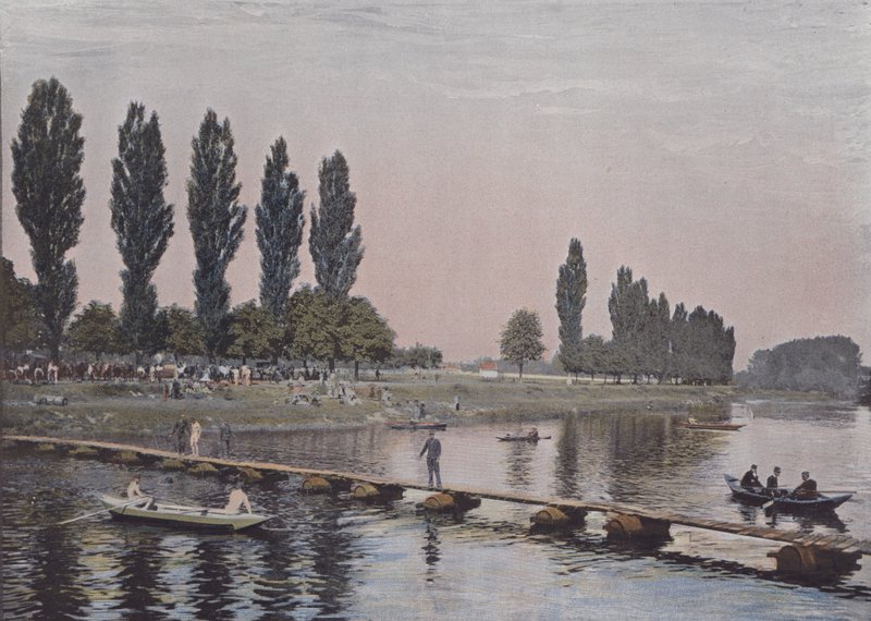 Pontonniers by (after) French Photographer