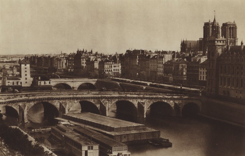 Desaix and Napoleon Quays, Now Corse Quay by (after) French Photographer