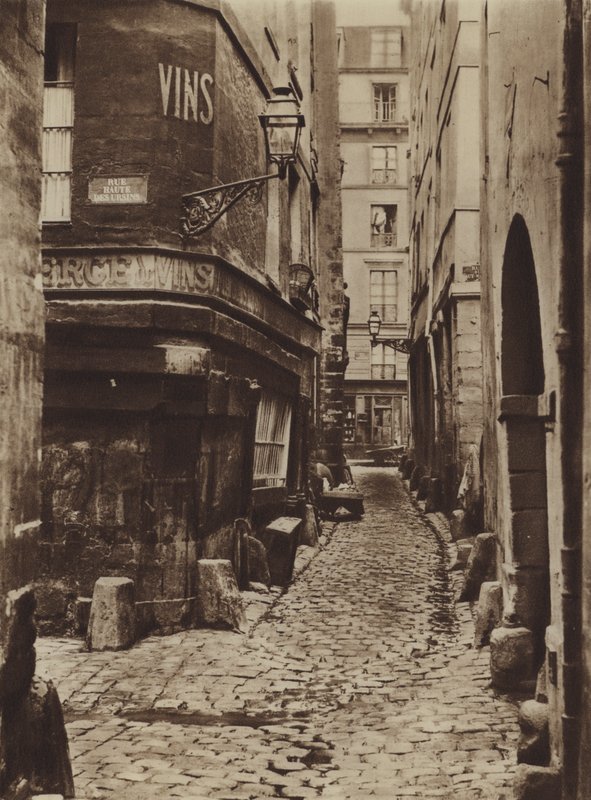 Rue Glatigny in 1865, taken from the quay side by (after) French Photographer