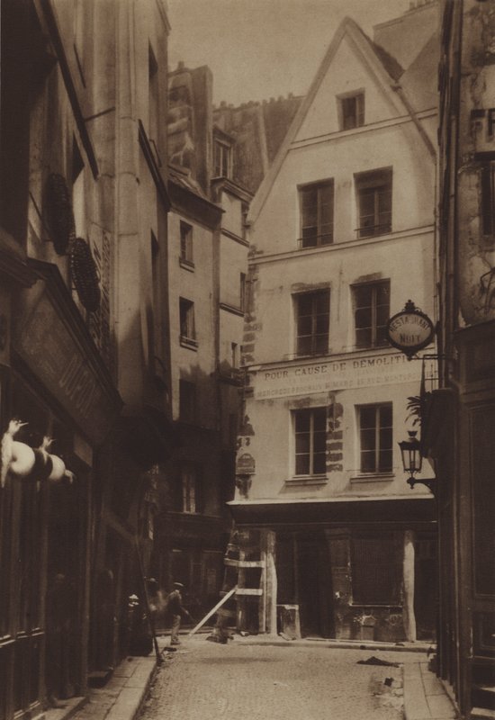 Rue Pirouette and rue Mondetour by (after) French Photographer