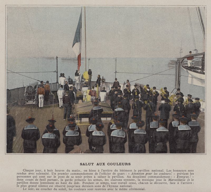 Salute to the Colors by (after) French Photographer