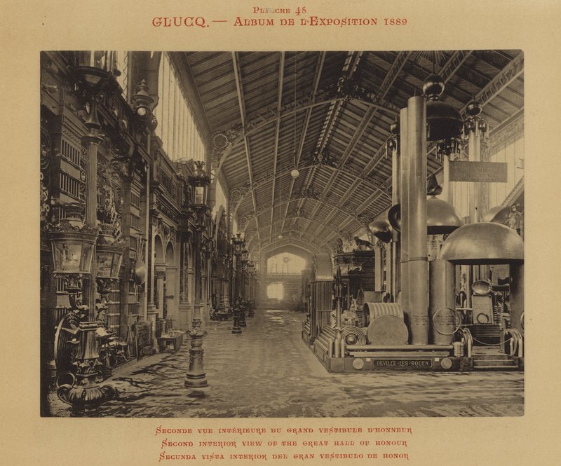 Second Interior View of the Great Hall of Honour by (after) French Photographer