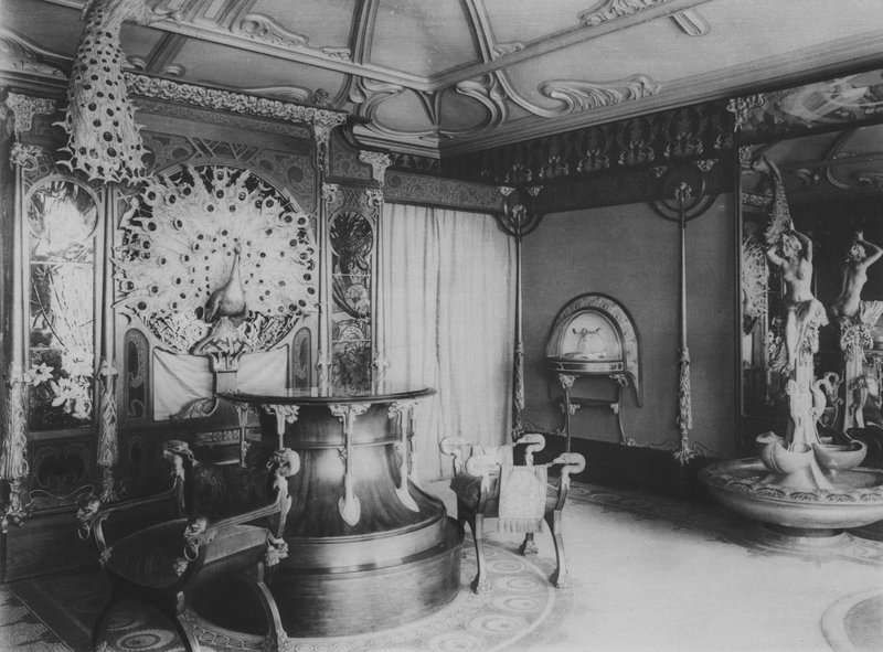 The Shop of Fouquet the Jeweler in 1900 by (after) French Photographer