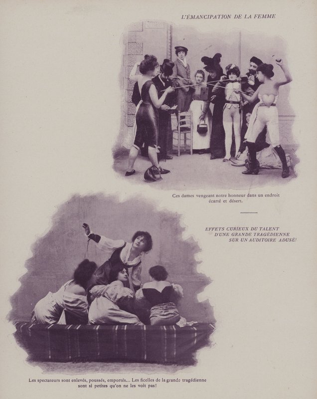 The Emancipation of Woman by (after) French Photographer