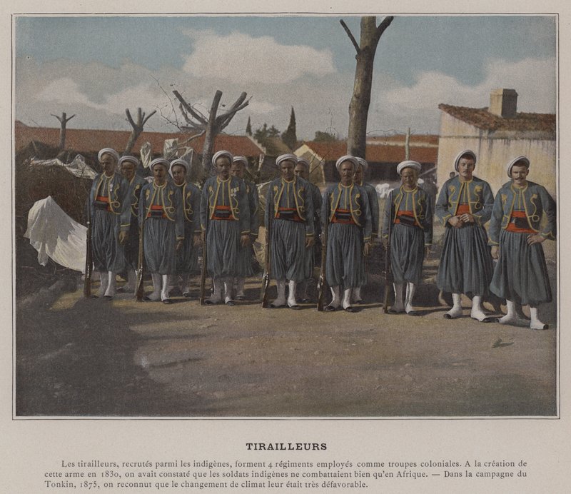 Riflemen by (after) French Photographer