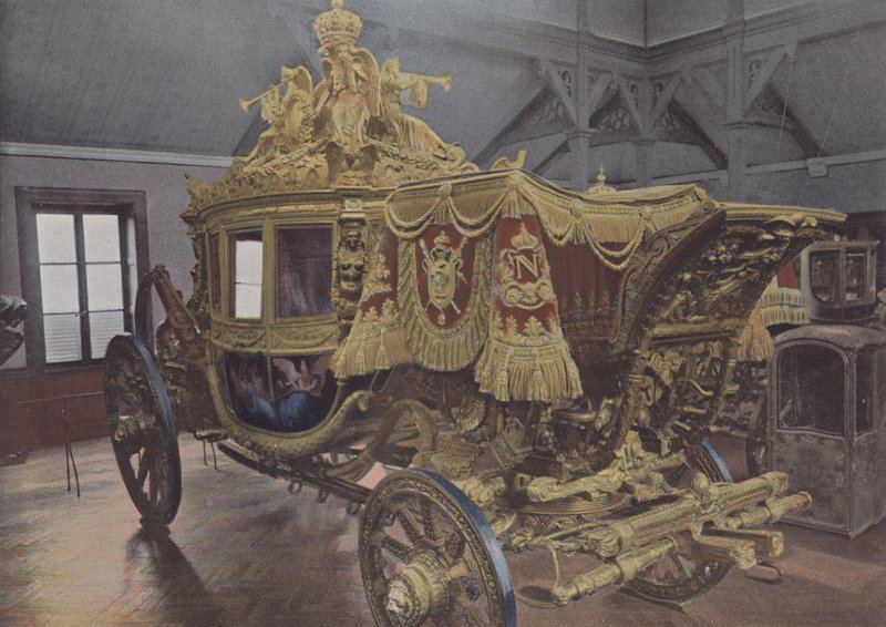 Coronation Carriage of Charles X by (after) French Photographer