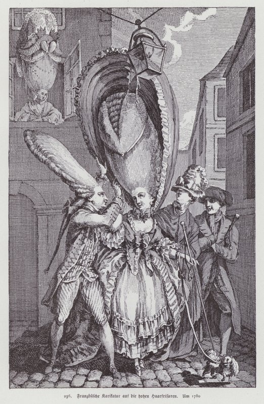 French cartoon lampooning women