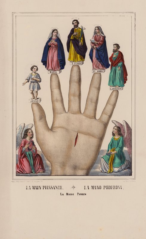La Main Puissante by (after) French School