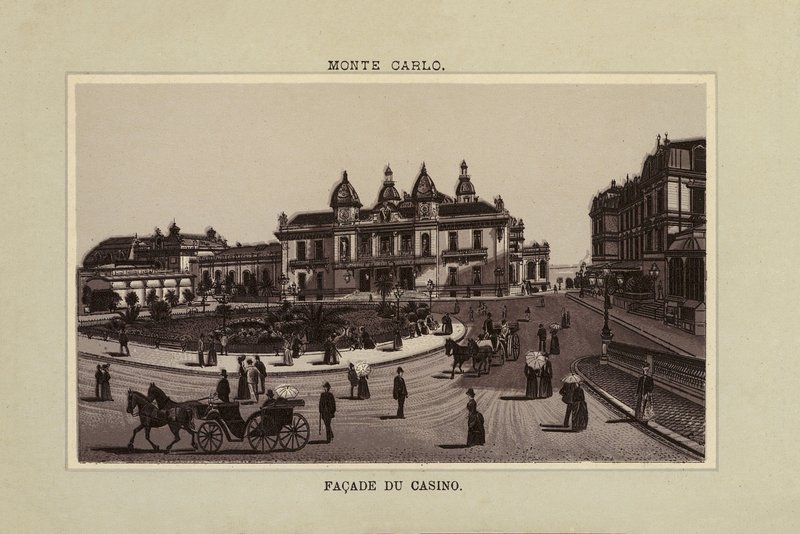 Monte Carlo, Facade du Casino by (after) French School