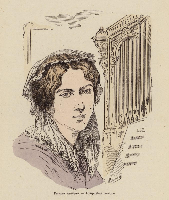 Musical inspiration by (after) French School