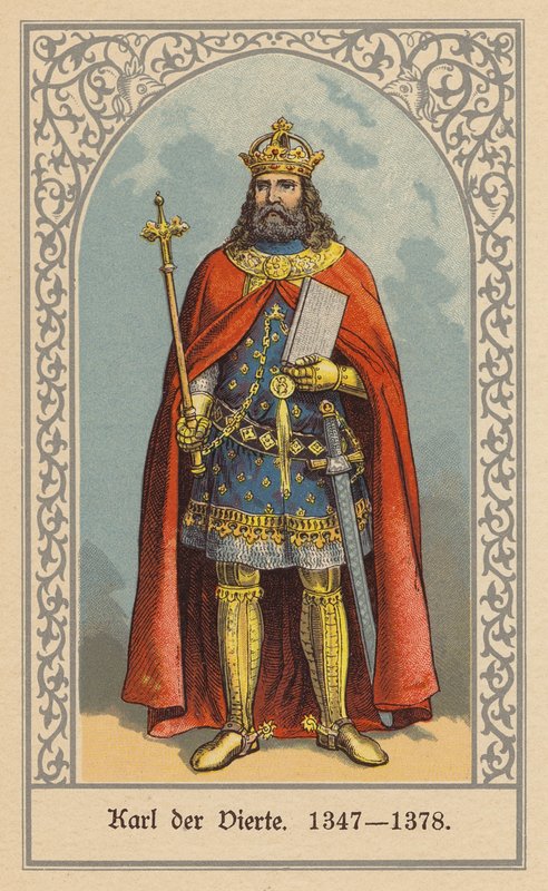Charles IV, King of Bohemia and Germany and Holy Roman Emperor by (after) German School