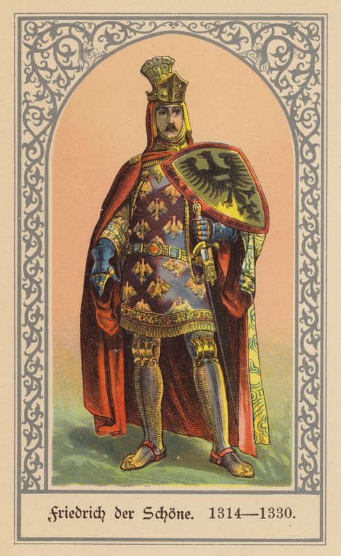 Frederick the Fair, King of Germany by (after) German School