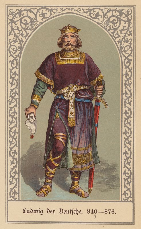 Louis the German, King of East Francia by (after) German School