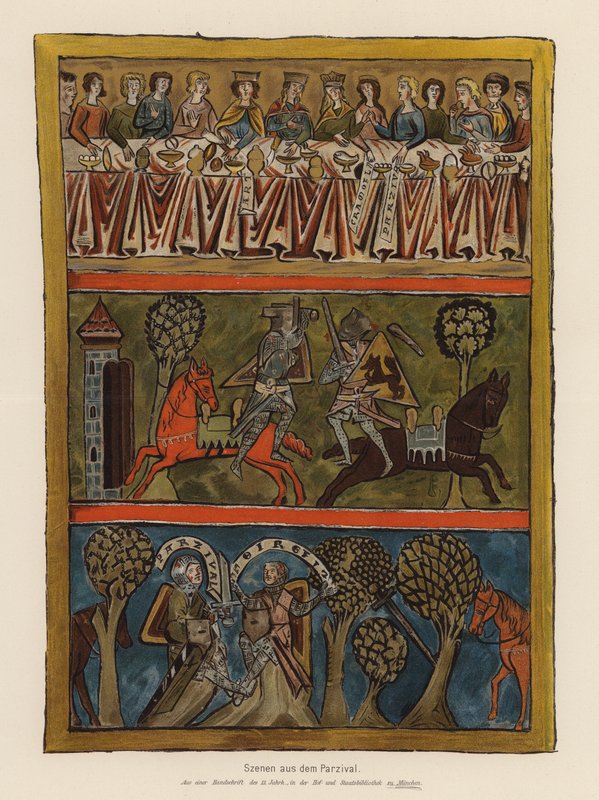 Scenes from Parsifal by (after) German School