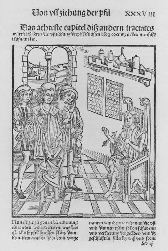 The Book of Cirurgia by Hieronymus Brunschwig by (after) German School