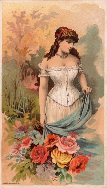 Advertisement for Corsets by American School