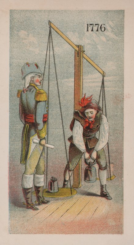 American Revolution, 1776 by American School