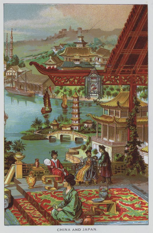 China and Japan by American School