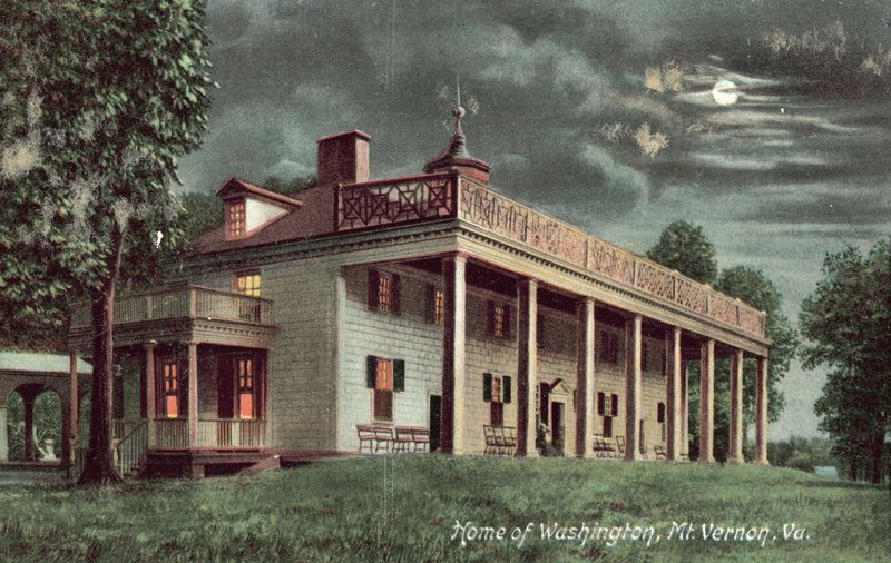 Home of George Washington, Mount Vernon, Virginia by American School