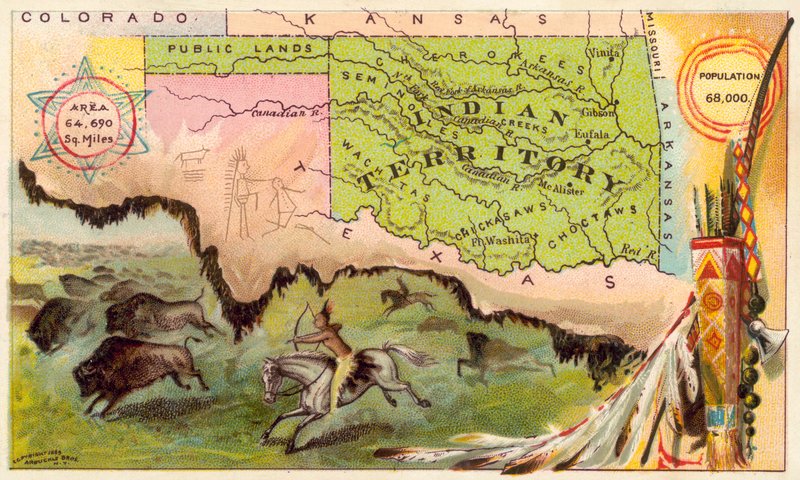 Indian Territory, USA by American School