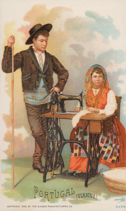 Sewing Machine, Portugal, Vianna by American School