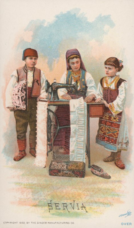 Sewing Machine, Serbia by American School