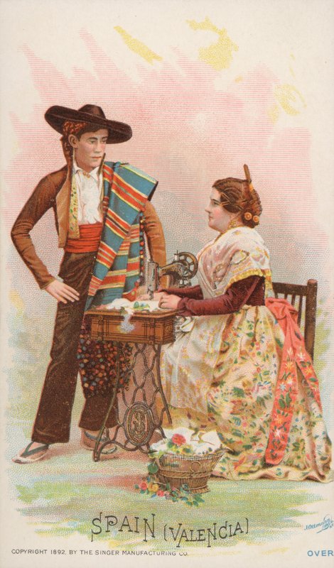 Sewing Machine, Spain, Valencia by American School