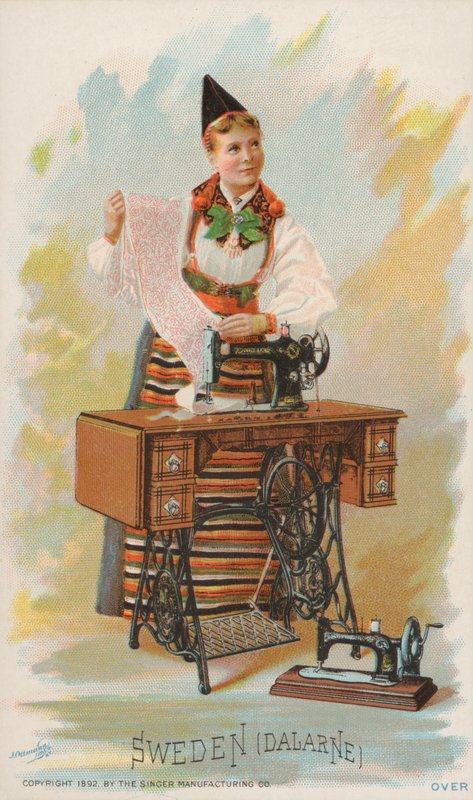 Sewing Machine, Sweden, Dalarna by American School