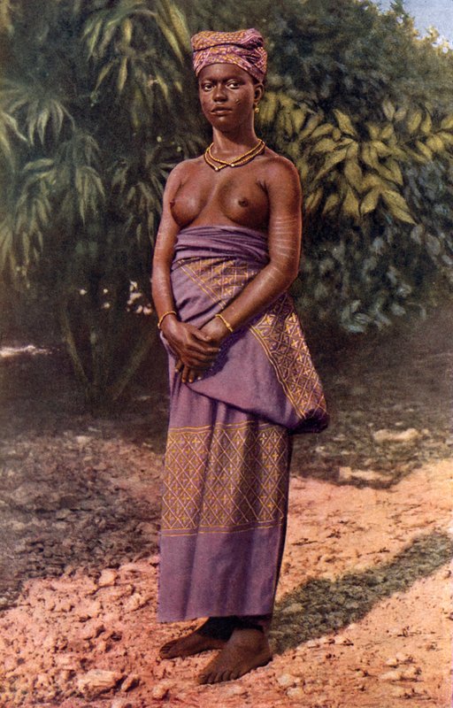 An Accra Belle in All Her Youthful Pride by English Photographer