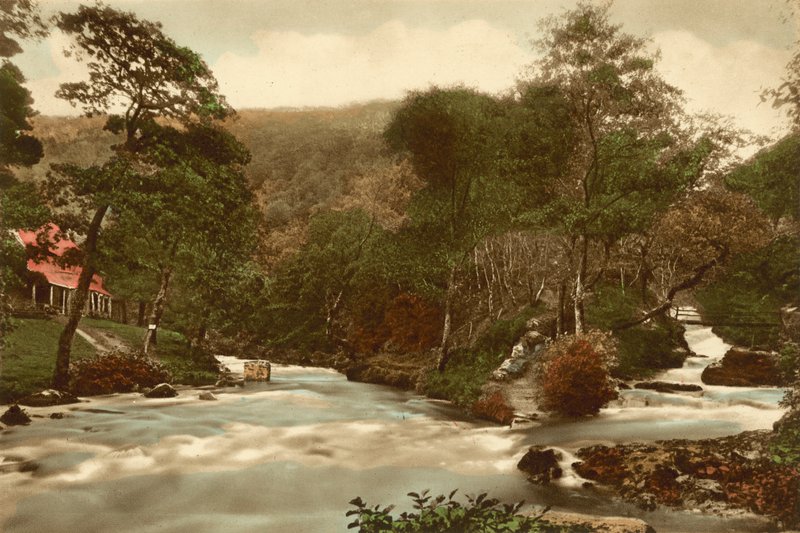 Lynmouth, Watersmeet by English Photographer