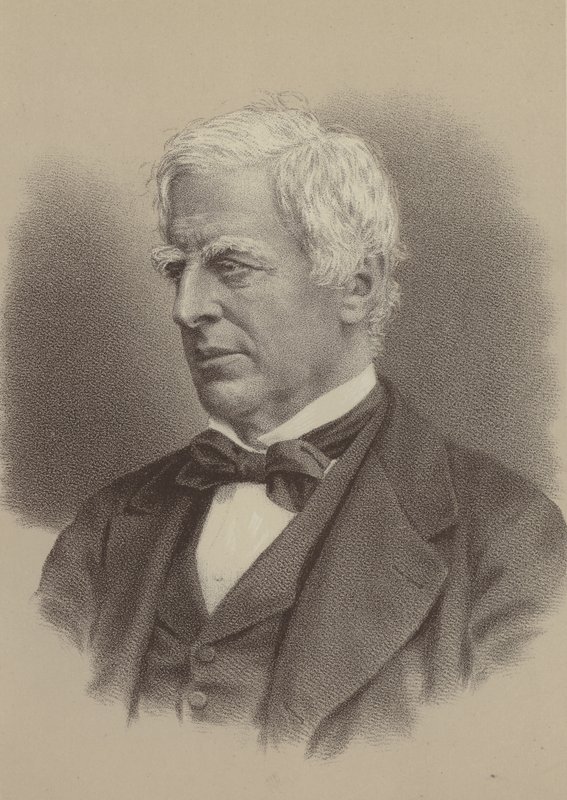 Robert Lowe, 1st Viscount Sherbrooke, British Liberal Statesman by English Photographer