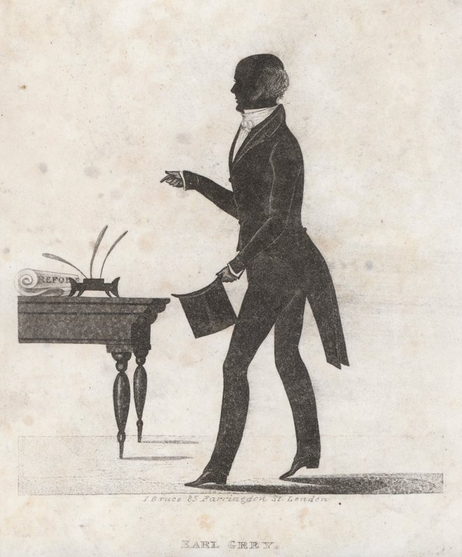 Earl Grey, English Whig statesman and Prime Minister by English School