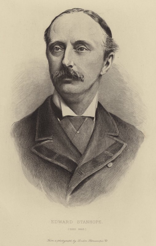 Edward Stanhope, died 1893 by English School