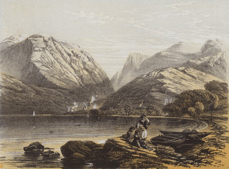 Loch Leven, from Ballachulish by English School
