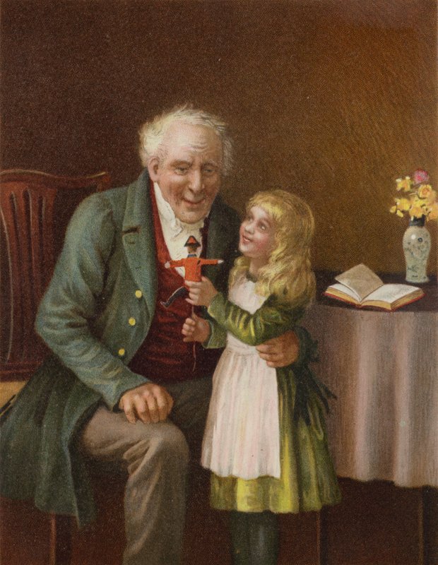 Look! Grandpapa by English School