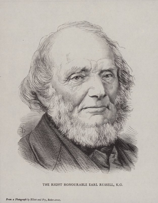 Lord John Russell, 1st Earl Russell, British Liberal politician and Prime Minister by English School