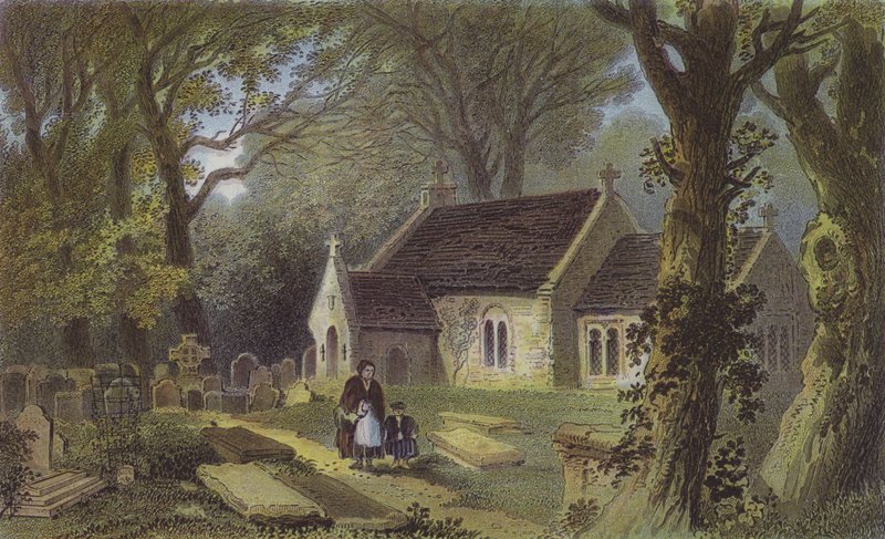 Old Church, Nonchurch by English School