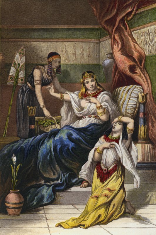 Shakespeare, Antony and Cleopatra, Act V, Scene 2 by English School